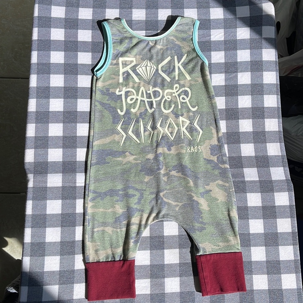 Rags to Raches romper
